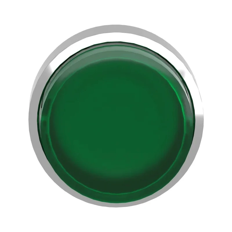 Schneider Electric Harmony XB4 Series Green Maintained Push Button Head, 22 mm Cutout, IP67, IP69K ZB4BH33