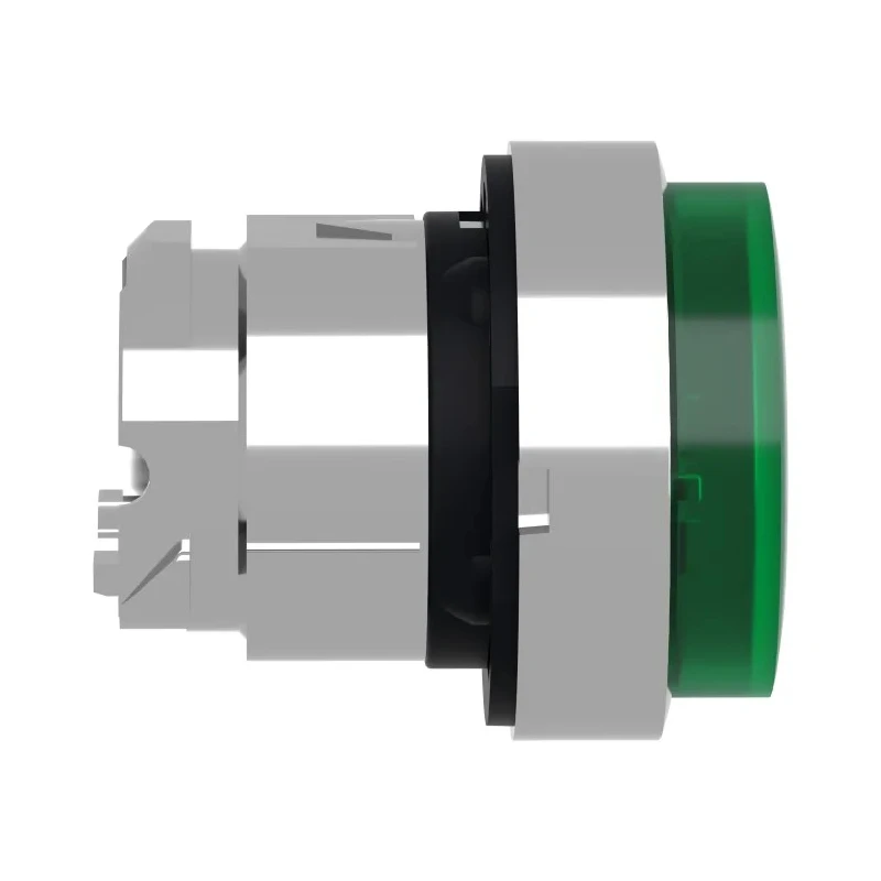 Schneider Electric Harmony XB4 Series Green Maintained Push Button Head, 22 mm Cutout, IP67, IP69K ZB4BH33