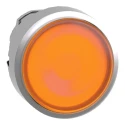 Schneider Electric Harmony XB4 Series Orange Maintained Push Button Head, 22 mm Cutout, Metal, IP66/IP67/IP69K ZB4BH053
