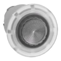Schneider Electric Harmony XB4 Series White Spring Return Mushroom Shaped Round Push Button Head, 22 mm Cutout ZB4BW413
