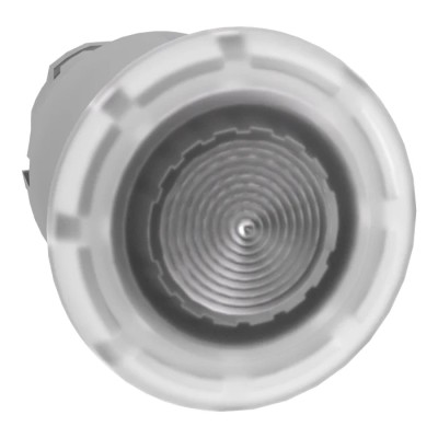 Schneider Electric Harmony XB4 Series White Spring Return Mushroom Shaped Round Push Button Head, 22 mm Cutout ZB4BW413