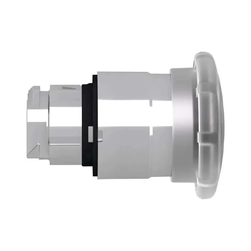 Schneider Electric Harmony XB4 Series White Spring Return Mushroom Shaped Round Push Button Head, 22 mm Cutout ZB4BW413