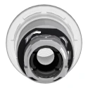 Schneider Electric Harmony XB4 Series White Spring Return Mushroom Shaped Round Push Button Head, 22 mm Cutout ZB4BW413