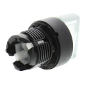 Schneider Electric Harmony Series 2 Position Illuminated Selector Switch Head, 22 mm Cutout, White Handle, IP65 ZB5AK1213
