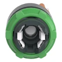 Schneider Electric Harmony Series 2 Position Illuminated Selector Switch Head, 22 mm Cutout, Orange Handle, IP69K ZB5AK1253