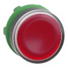 Schneider Electric Harmony XB5 Series Red Maintained Push Button Head, 22 mm Cutout Diameter, Plastic, IP66 IP67 ZB5AH043