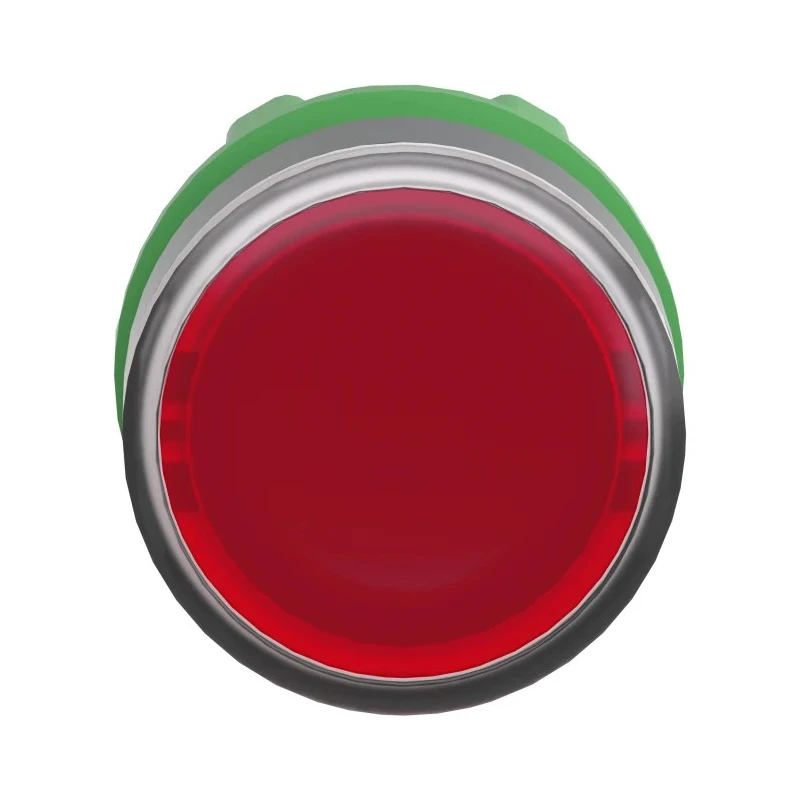 Schneider Electric Harmony XB5 Series Red Maintained Push Button Head, 22 mm Cutout Diameter, Plastic, IP66 IP67 ZB5AH043