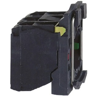 Schneider Electric Harmony Series Contact & Light Block Blue Light, 1 NO/1 NC, Incandescent Illumination, Screw ZB5AW061