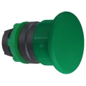 Schneider Electric Harmony XB5 Series Green Mushroom Shaped Round Spring Return Push Button Head 22 mm Cutout ZB5AC3