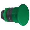 Schneider Electric Harmony XB5 Series Green Mushroom Shaped Round Spring Return Push Button Head 22 mm Cutout ZB5AC3