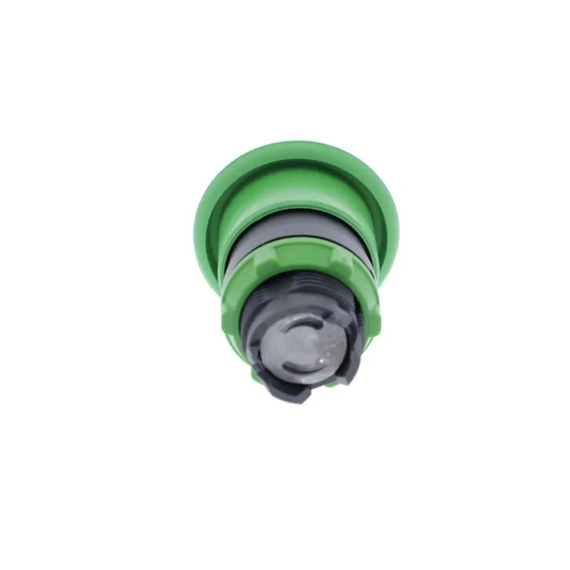 Schneider Electric Harmony XB5 Series Green Mushroom Shaped Round Spring Return Push Button Head 22 mm Cutout ZB5AC3
