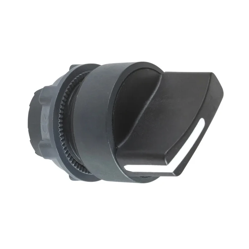 Schneider Electric Harmony Series 2 Position Selector Switch Head, 22 mm Cutout, Black Handle, IP65 ZB5AD4