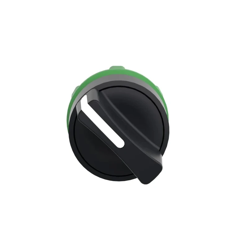 Schneider Electric Harmony Series 2 Position Selector Switch Head, 22 mm Cutout, Black Handle, IP65 ZB5AD4
