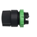 Schneider Electric Harmony Series 2 Position Selector Switch Head, 22 mm Cutout, Black Handle, IP65 ZB5AD4