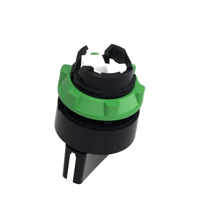 Schneider Electric Harmony Series 2 Position Selector Switch Head, 22 mm Cutout, Black Handle, IP65 ZB5AD4