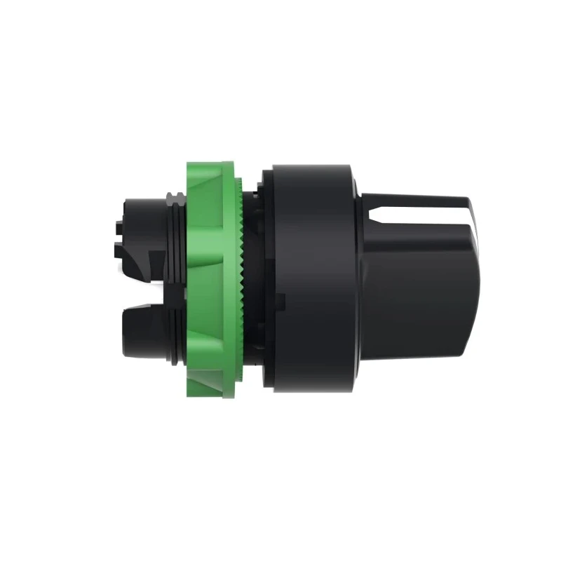 Schneider Electric Harmony Series 2 Position Selector Switch Head, 22 mm Cutout, Black Handle, IP65 ZB5AD4