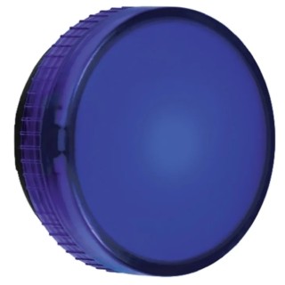Schneider Electric Panel Mount Blue LED Pilot Light Harmony XB5 22 mm Cutout 24V ac/dc IP67 IP66 XB5AVB6