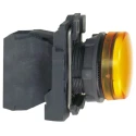 Schneider Electric Panel Mount Orange LED Pilot Light Harmony XB5 22 mm Cutout 120V ac IP67 IP66 XB5AVG5