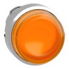 Schneider Electric Harmony XB4 Series Orange Maintained Round Push Button Head, 22 mm Cutout, 28.5 mm Diameter ZB4BH53