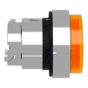 Schneider Electric Harmony XB4 Series Orange Maintained Round Push Button Head, 22 mm Cutout, 28.5 mm Diameter ZB4BH53