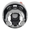 Schneider Electric Harmony Series Illuminated 2 Position Spring Return Selector Switch Head, 22 mm Cutout, Orange ZB4BK1453