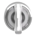 Schneider Electric Harmony Series 3 Position Illuminated Selector Switch Head 22 mm Cutout White Handle IP66 IP69 ZB4BK1713