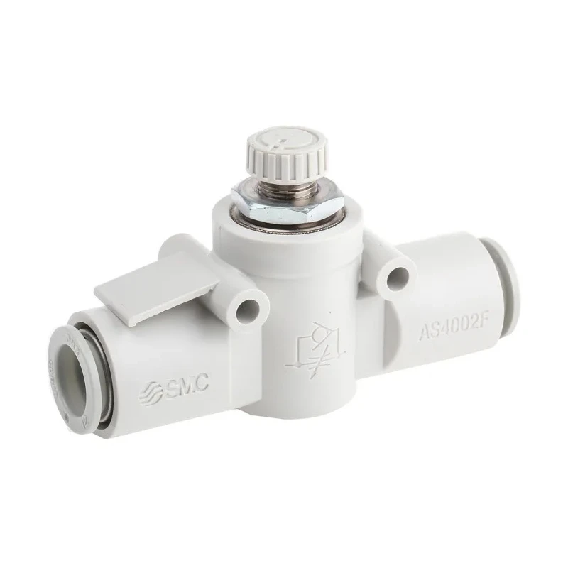 SMC AS Series Inline Speed Controller Flow Controller Tube 1 MPa Maximum Operating Pressure AS4002F-12