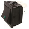 Arcolectric (Bulgin) Ltd DPST On-Off On-Off Rocker Switch Panel Nylon Housing 30 x 22.1 mm C1553PLNACB