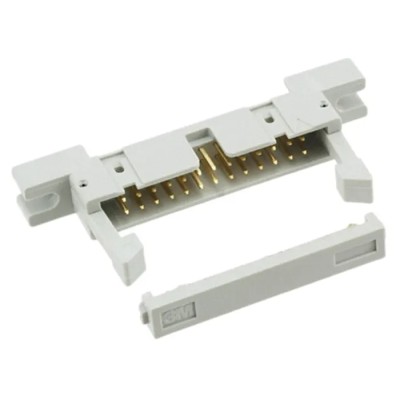 3M 26-Way Male IDC Cable Mount Connector, 2 Row, 125V, 5.5A, 2.54mm Pitch, Series 4600 4626-6300