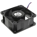 ebm-papst 620 Series Axial Fan, 24V DC, 56 m³/h Air Flow, 3.6 W Power, 150 mA Max Current, Protection, 60mm x 60mm x IP20
