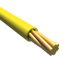 Alpha Wire Ecogen Ecowire Plus Series Yellow Hook Up Wire 26 AWG 0.13 mm² 7x0.16 mm Core Strands 30 m MPPE 6821 YL005