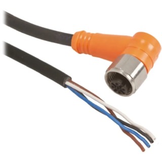 Telemecanique Sensors Female 4 Way Right Angle to 4 Way Unterminated Sensor Actuator Cable 5 m XZCPA1241L5