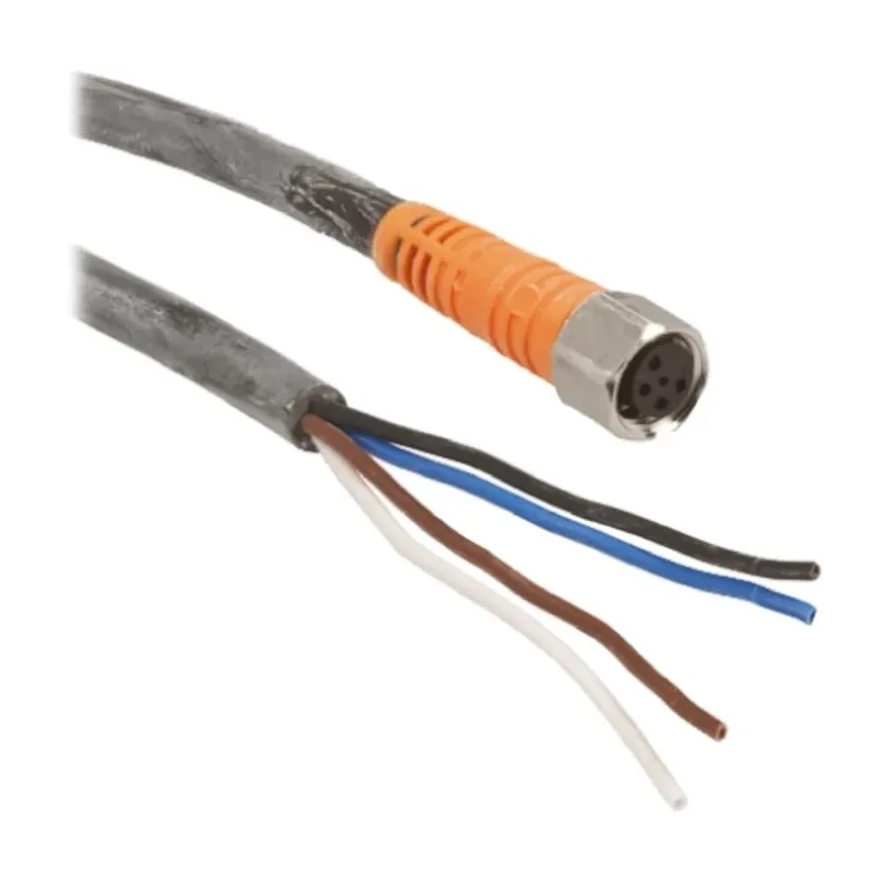Telemecanique Sensors Female 3 Way Straight to 3 Way Unterminated Sensor Actuator Cable 5m XZCPA0566L5