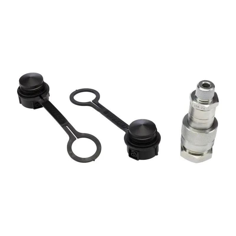 Enerpac Steel Dust Cap Hydraulic Quick Connect Coupling Female NPTF 3/8 in 10000 psi C604