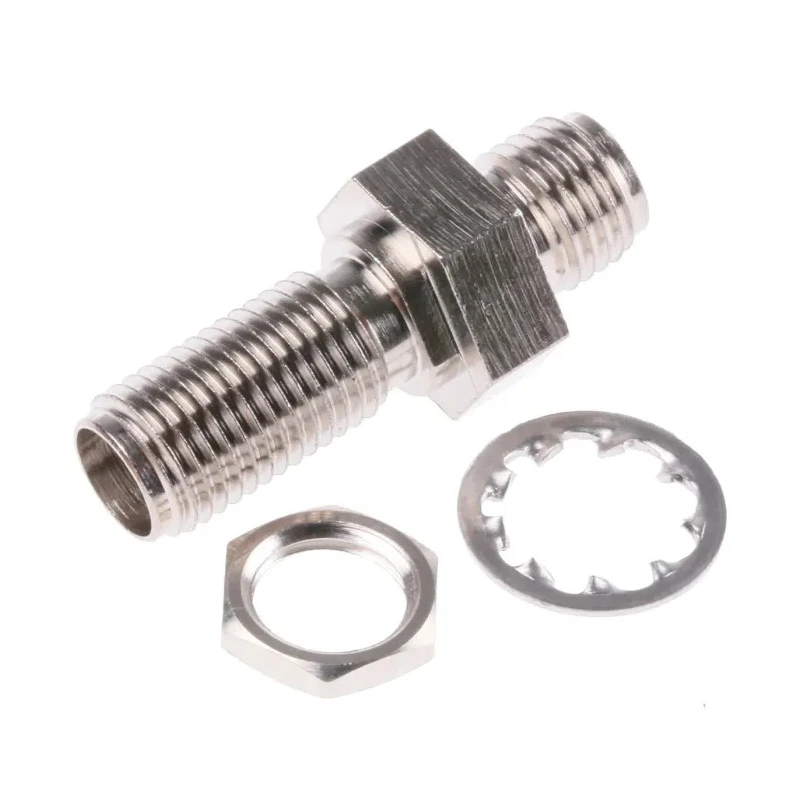 Amphenol Socapex SMA Multimode Fibre Optic Adapter Metal Housing Black 3mm Cable Diameter 68.1mm Depth 905-120-5000