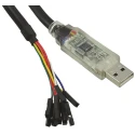 FTDI Chip USB 2.0 Hi-Speed to MPSSE Cable with FT232H Device, 1800mm Length C232HD-EDHSP-0