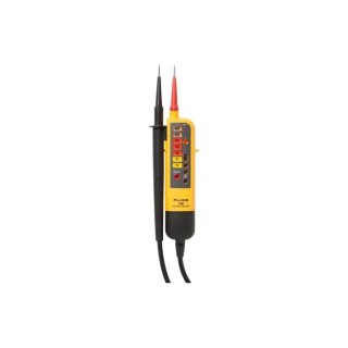 Fluke Digital Voltage Tester 690V AC/DC, Continuity Check, RCD Trip Test, Battery Powered, IP54 Rated, CAT II and FLUKE T90