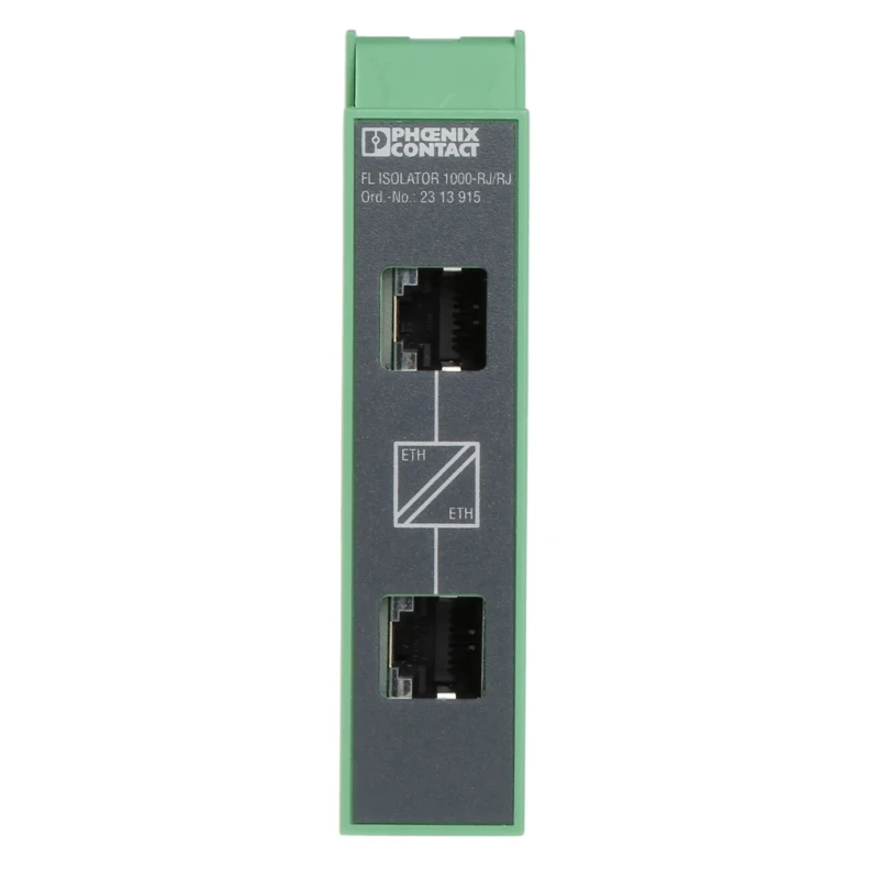 Phoenix Contact Expansion Module Single Port Plug-In Ethernet Connection FL ISOLATOR 1000-RJ/RJ 2313915