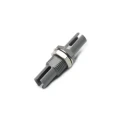 Broadcom POF to POF Fibre Optic Adapter, 2.8dB Insertion Loss, 1 mm Fibre Size, Grey Housing HFBR-4505Z