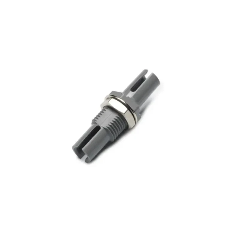 Broadcom POF to POF Fibre Optic Adapter, 2.8dB Insertion Loss, 1 mm Fibre Size, Grey Housing HFBR-4505Z