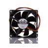 Sanyo Denki San Ace 9S Series Axial Fan 12V DC 600 mW 39.6 m³/h 2000 RPM 16 dB Noise Level 80mm 80mm 25mm 9S0812L4011
