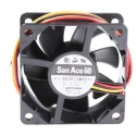 Sanyo Denki San Ace 9S Series Axial Fan 12V DC 840mW 70mA 24 m³/h 60mm x 60mm x 25mm 9S0612M4011