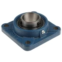 RS PRO 4 Hole Flange Bearing Unit 50 mm Inside Diameter Cast Iron Material UCF210