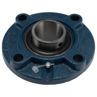 RS PRO Four-Bolt Normal Duty Cast Iron 4 Hole Flange Bearing Unit 45 mm ID UCFC209