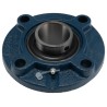 RS PRO Four-Bolt Normal Duty Cast Iron 4 Hole Flange Bearing Unit 45 mm ID UCFC209