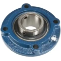 RS PRO 4 Hole Flange Bearing Unit 35 mm Inside Diameter Cast Iron UCFCX07