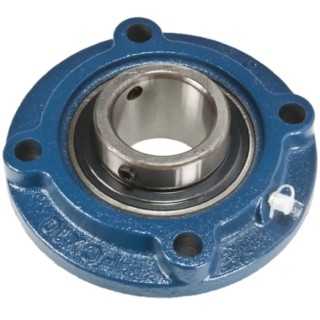 RS PRO 4 Hole Flange Bearing Unit 35 mm Inside Diameter Cast Iron UCFCX07