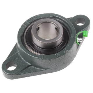 RS PRO Two-Bolt Flange Bearing Unit Cast Iron 19 mm Inside Diameter UCFL207-20