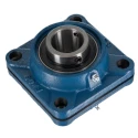 RS PRO Four-Bolt Medium Duty Flange Bearing Unit, Cast Iron, 45 mm Inside Diameter, Flange Bore Type UCFX09