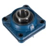 RS PRO Four-Bolt Medium Duty Flange Bearing Unit, Cast Iron, 45 mm Inside Diameter, Flange Bore Type UCFX09